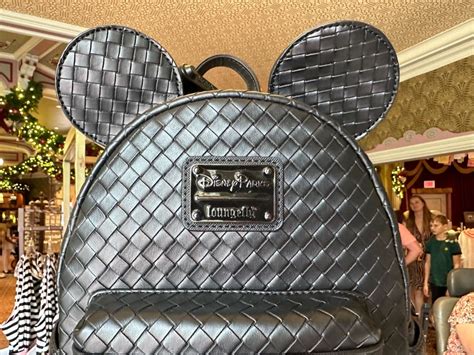 Mickey Mouse Woven Loungefly Mini Backpack Arrives At Walt Disney World