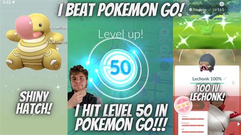 I Beat Pokemon Go With This Shiny Pokemon Hitting Level 50 In Pokemon