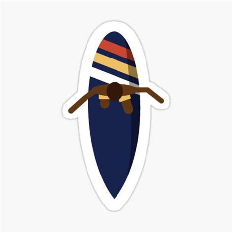 "Surfer Dude" Sticker for Sale by kryder15 | Redbubble