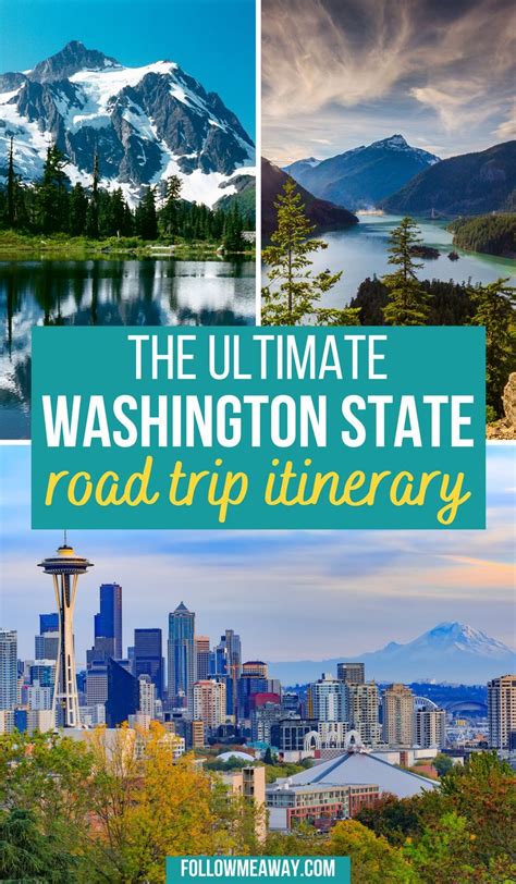 The Ultimate Washington Road Trip Itinerary Washington Travel