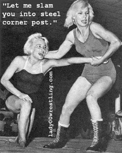 Wrestling Vintage Ladies 50s Women