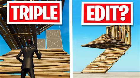 How To Triple Edit Like A Pro Fortnite Tips And Tricks 101