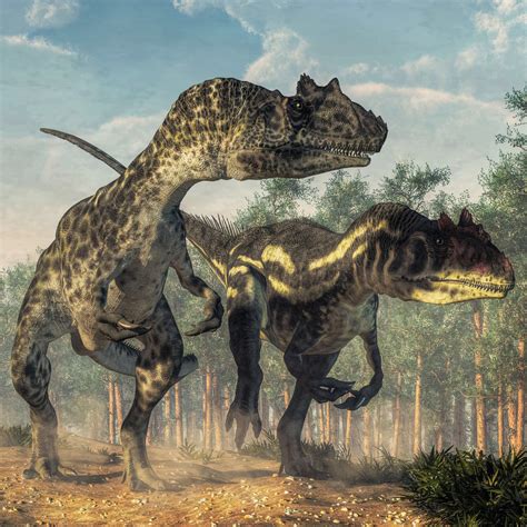 Dinosaurs Allosaurus