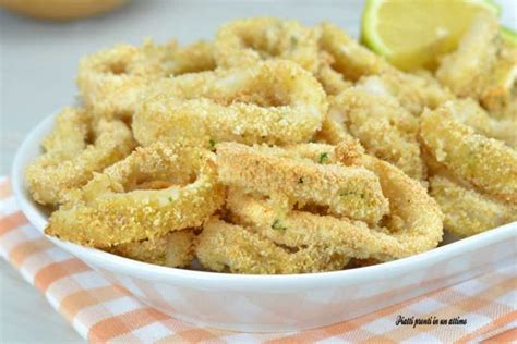 Anelli Di Calamari Gratinati Al Forno Piatti Pronti In Un Attimo