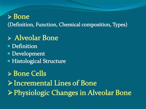 Solution Alveolar Bone Dentistry Studypool