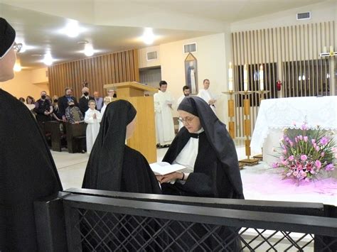 Monastery of the Infant Jesus - Temporary and Solemn Vows - Lufkin, TX