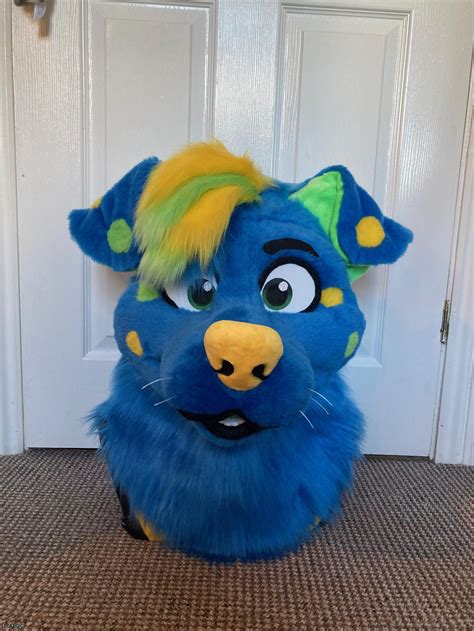 Cullahfool Floppy Eared Canine Fursuit Head