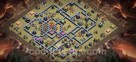 Best War Base TH14 with Link, Anti Everything - Town Hall Level 14 CWL Base Copy - (#44)