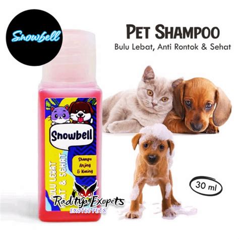 Jual Snowbell Shampo Kucing Anjing Anti Kutu Jamur Scabies Cegah Rontok