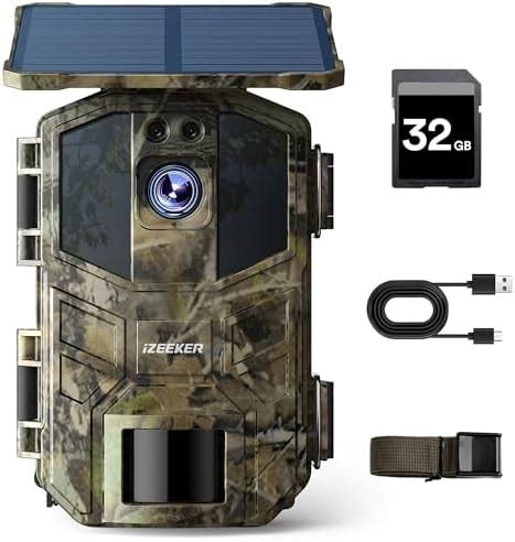 Amazon Voopeak Newest Forever Power Solar Trail Camera K