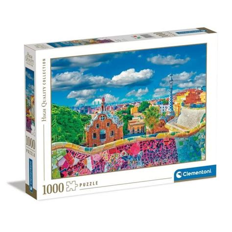 Puzzle Pi Ces Clementoni Parc G Ell Barcelone Adulte