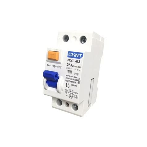 Disyuntor CHINT NXL 63 Bipolar 25A 30mA