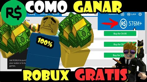 Como Ganar Robux En Roblox YouTube