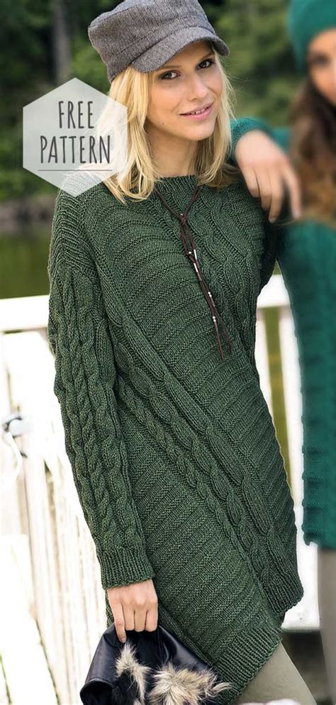 Knitting Tunic Top Free Pattern