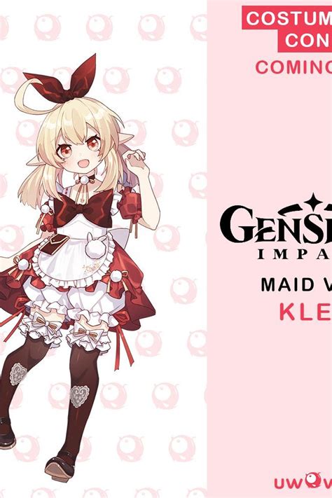 Pre Saleexclusive Authorization Uwowo Game Genshin Impact Fanart Maid