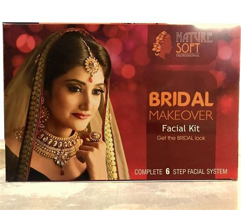 Nature Soft Bridal Makeover Facial Kit Combination Skin Packaging