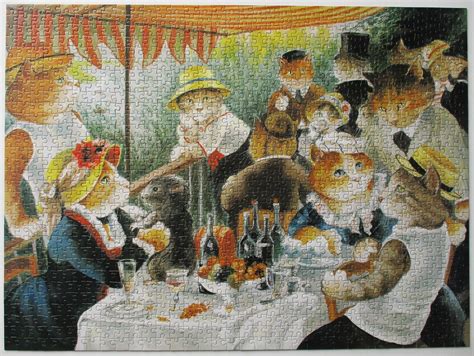 Luncheon Of The Boating Party Meowsterpiece Of Western A Flickr