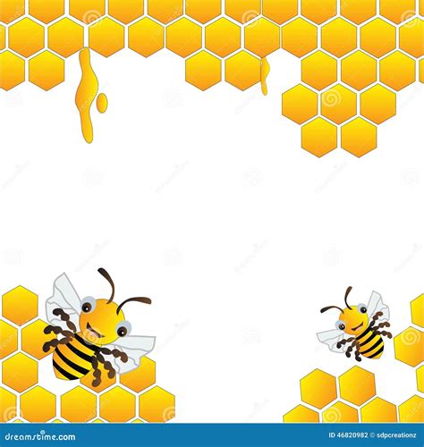 Honeycomb Clipart Border