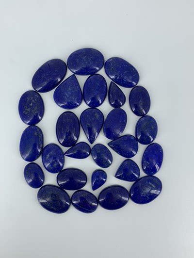 Royal Blue Natural Lapis Lazuli Gemstones Packaging Type Box Size