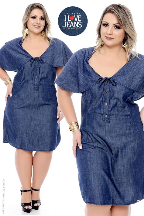 Cole O I Love Jeans Plus Size Daluzplussize Br Moda Tamanho