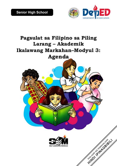 Pagsulat Sa Filipino Sa Piling Larangan Akademik Pagsulat Sa Filipino