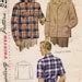 S Mens Shirt Simplicity Vintage Sewing Pattern Mans Etsy