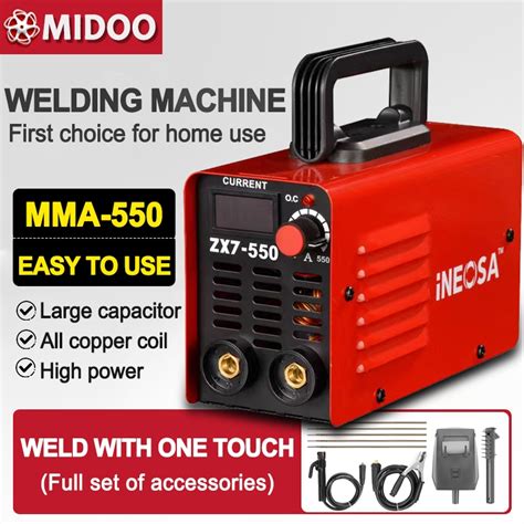 Portable Mma Electric Welding Machine Igbt Technology Digital