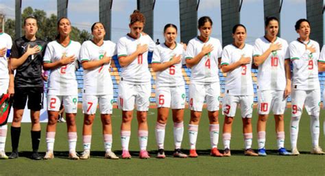 Football féminin Qualification historique de la sélection marocaine