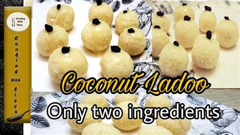 Coconut Ladoo I Coconut Ladoo With Condensed Milk I Super Easy Sweet R