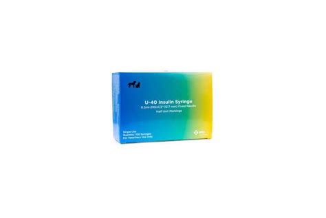 Pharmaservices Caninsulin Seringue Pour Insuline U40 0 5 Ml En Boite