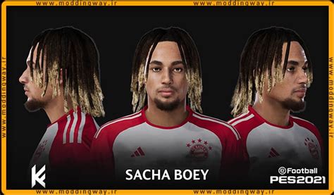 فیس Sacha Boey برای PES 2021 آپدیت 27 بهمن 1402 مودینگ وی