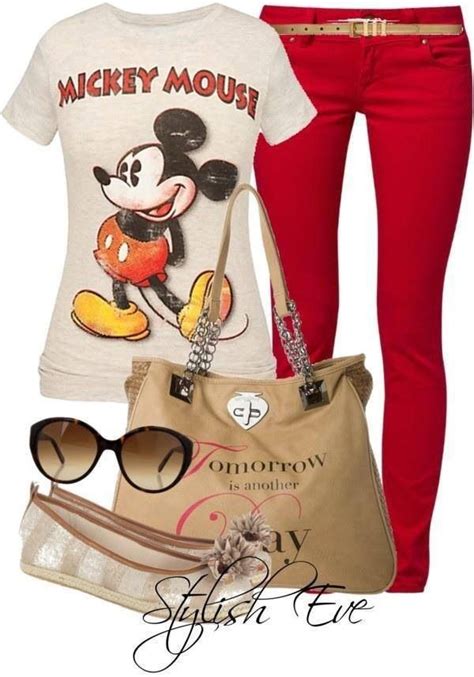 Mickey Mouse Disney Inspired Fashion Mickey Mouse Outfit Disneyland Outfits