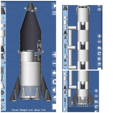 My BFR blueprints : r/SpaceflightSimulator