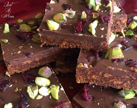 No Bake Chocolate Fudge Slice Just A Mums Kitchen