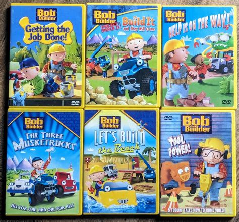 Lot Of Bob The Builder Dvds Tool Power Grelly Usa