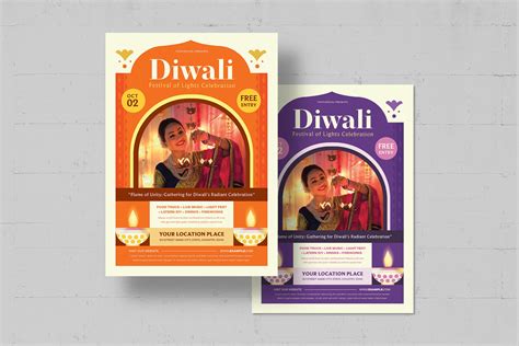 Diwali Flyer Template - BrandPacks