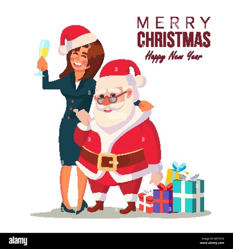 Funny Christmas Party Cartoon