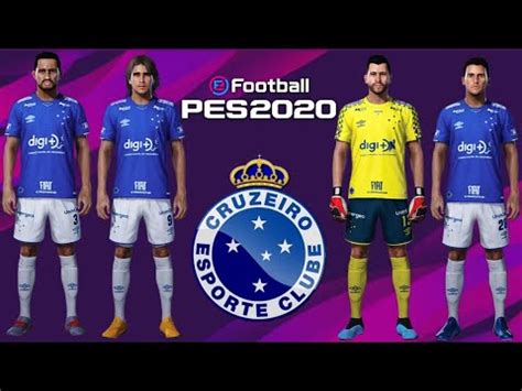 PES 2020 Elenco CRUZEIRO ATUALIZADO No EFootball PES 2020 YouTube