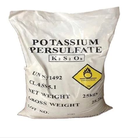 Sodium Persulfate Ammonium Persulfate Potassium Persulfate Potassium Persulfate And Sodium