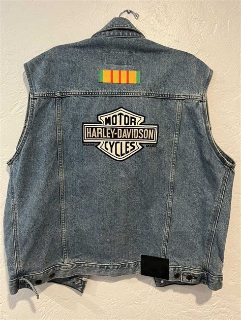 Harley Davidson Harley Davidson Denim Vest Gem