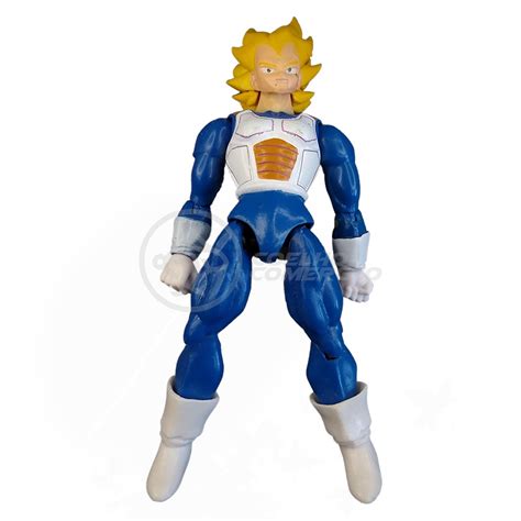 Boneco Brinquedo Articulado 14cm Action Figure Removivel Vegeta Herois