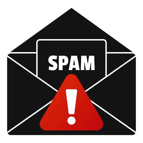 Mail Spam Icon Simple Illustration Of Mail Spam Vector Icon For