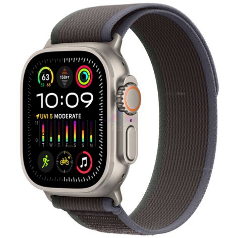 Купить Apple Watch Ultra 2 49 мм Titanium Case With Blueblack Trail Loop Ml по низкой цене в СПб