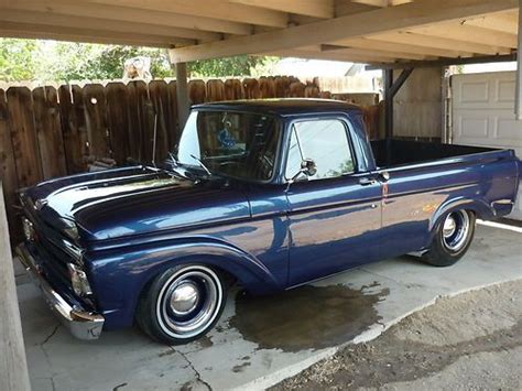 Purchase Used 61 Ford F 100 Unibody Pickup In Bakersfield California