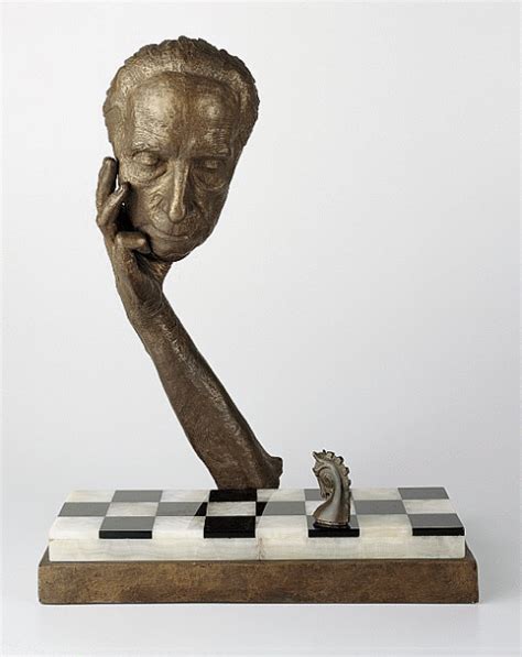 Marcel Duchamp Marcel Duchamp Cast Alive 1967 Bronze With Chess