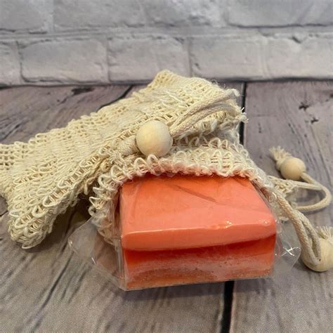 Washable Exfoliating Soap Pouch Etsy