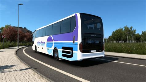 Man Lions Coach 3rd Gen 2017 Efe Tur Skin ETS2 Mods