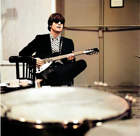 John during Revolver sessions, 1966 (colorized and enhanced) : r/beatles