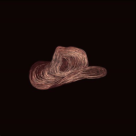 hat cowboy artwork style illustration design 19468229 Vector Art at ...