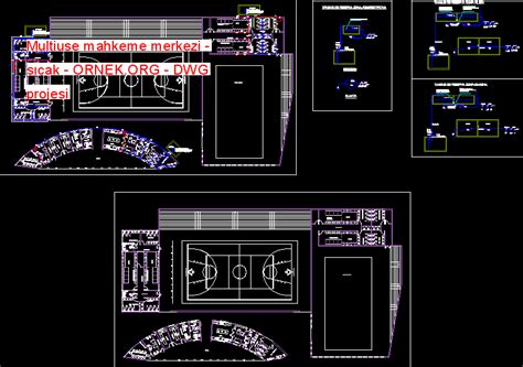 Proje Sitesi Tabela Ve Tahliye Planları Autocad Projesi